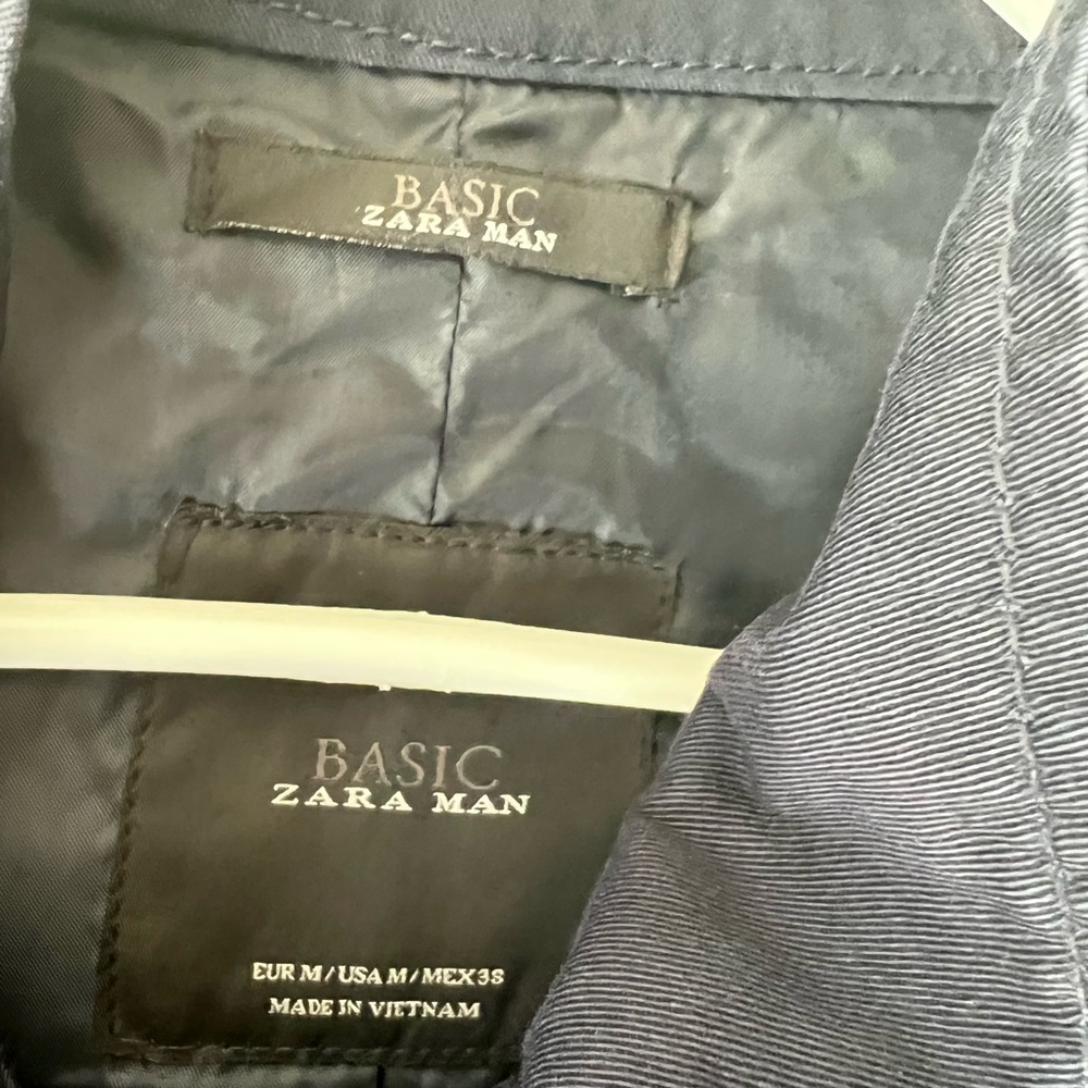 Zara Man Basic Navy Jacket - image 4